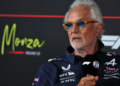 Flavio Briatore in Italian GP press conference