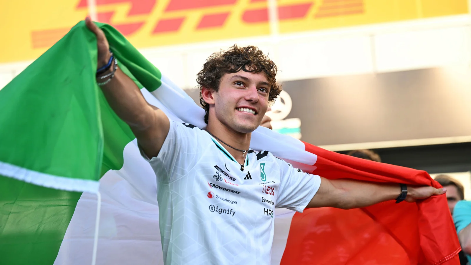 Kimi Antonelli handed ‘AI agent’ comparison after stunning Monza F1 win