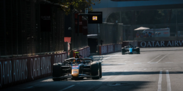 Formula 2 Azerbaijan Sprint Race results