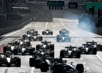 The Azerbaijan GP was interrupted by different yellow flags and Safety Cars