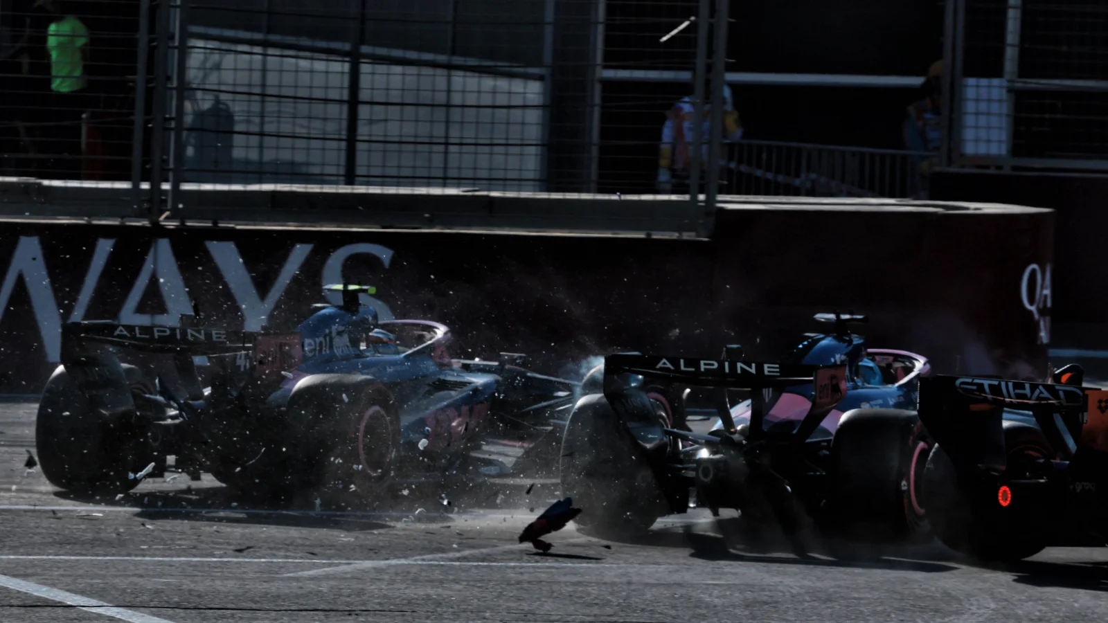 Formula 1 2026 Azerbaijan Grand Prix 2026 Colapinto Norris incident