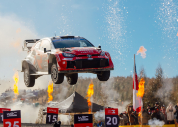 Oliver Solberg and Elliot Edmondson turn up the heat in Chile