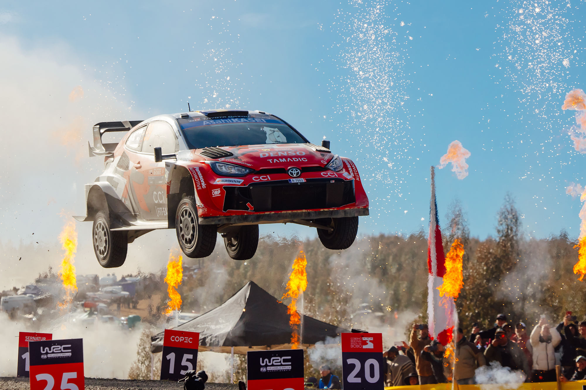 Rally Chile Day 2: Solberg in testa con vantaggio di 19.1s su compatrioti e avversari