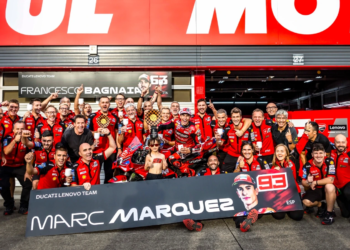 Marc Marquez praises ‘special’ Gigi Dall’Igna after 100th Ducati victory at Motegi