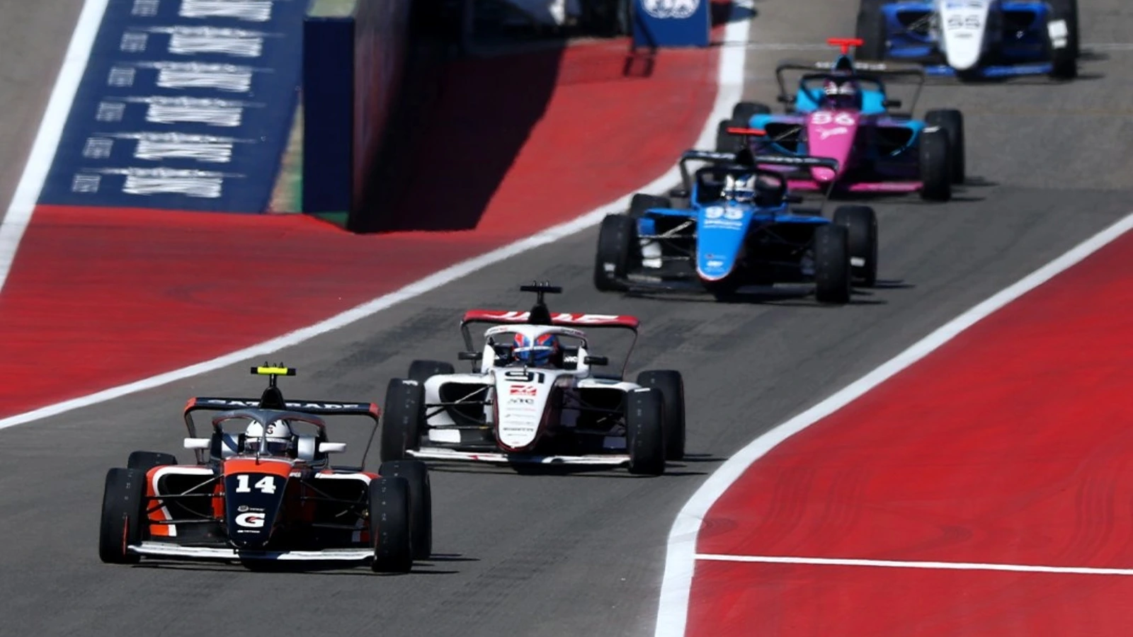 Alisha Palmowski wins F1 Academy Race 1 in Texas