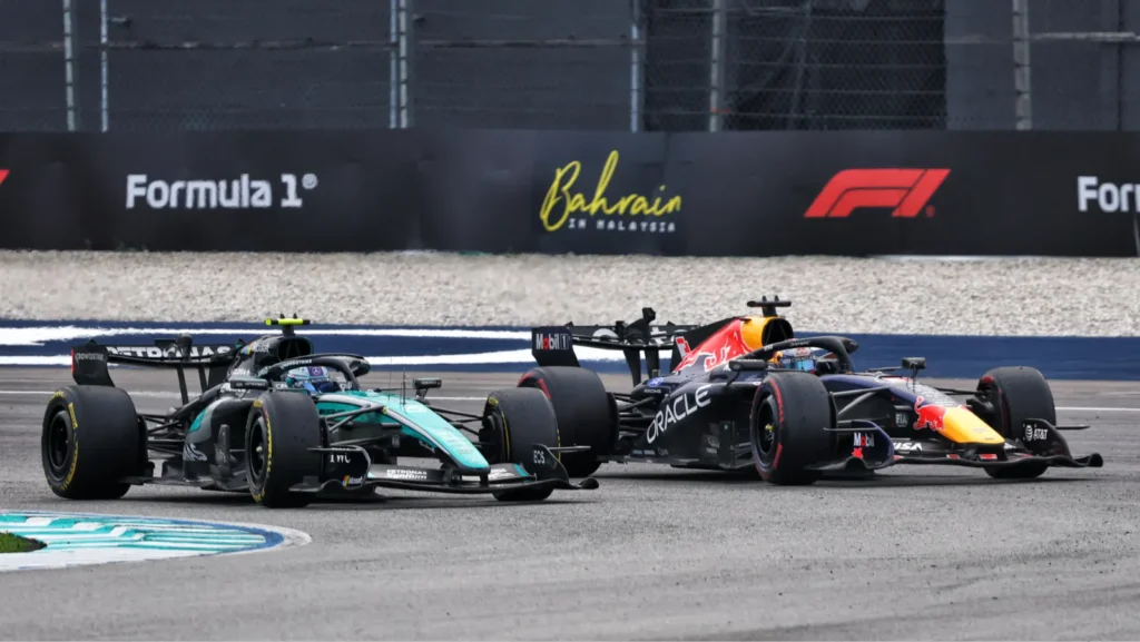 Verstappen had to overcome Mercedes on his road to victory