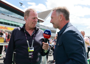 Martin Brundle decided to call Christian Horner up about the Ferrari rumours