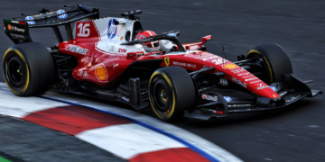 Charles Leclerc topped FP2 in Mexico City