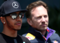 Lewis Hamilton (GBR), Mercedes AMG F1 Team and Christian Horner (GBR), Red Bull Racing, Sporting Director 11.04.2015. Formula 1 World Championship, Rd 3, Chinese Grand Prix, Shanghai, China, Qualifying Day.