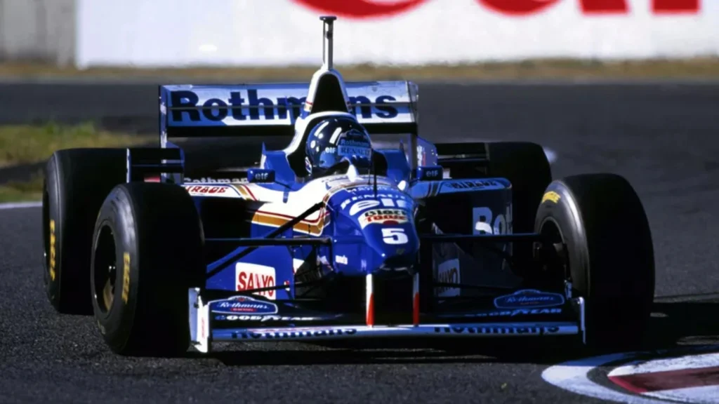 Damon Hill executed a faultless race to win the World Championship