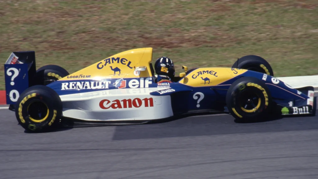 Damon Hill took Mansell's place at Williams in what would be his first full season of F1