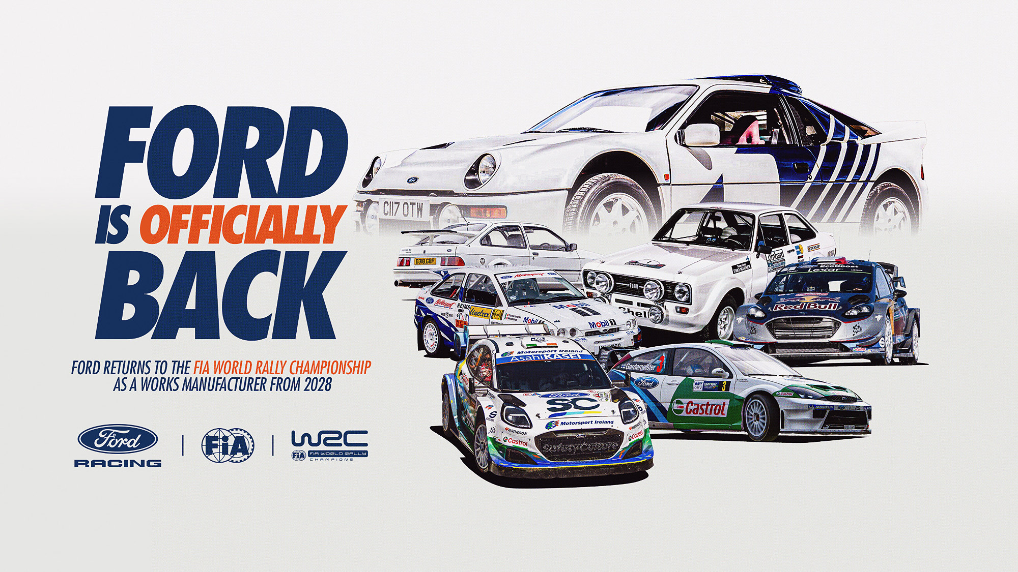 Ford is back: Blue Oval returns to the WRC!