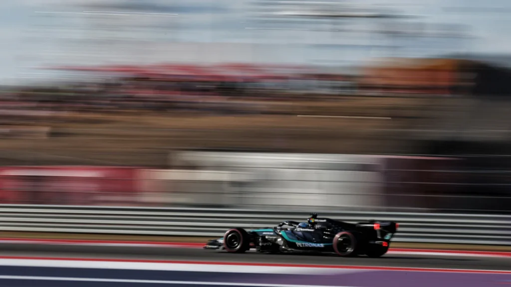 George Russell could not match teammate Antonelli's pace in COTA
