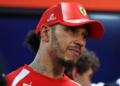 Lewis Hamilton (GBR) Scuderia Ferrari with the media. 10.10.2026. Formula 1 World Championship, Rd 17, Singapore Grand Prix, Marina Bay Street Circuit, Singapore, Sprint and Qualifying.