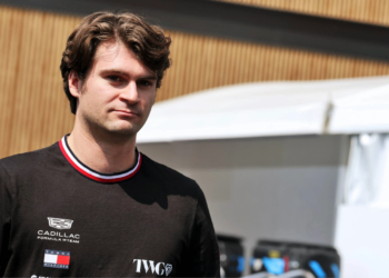 Colton Herta (USA) Cadillac Formula 1 Team Test Driver. 29.10.2026. Formula 1 World Championship, Rd 19, Mexico City Grand Prix, Mexico City, Mexico, Preparations Day.