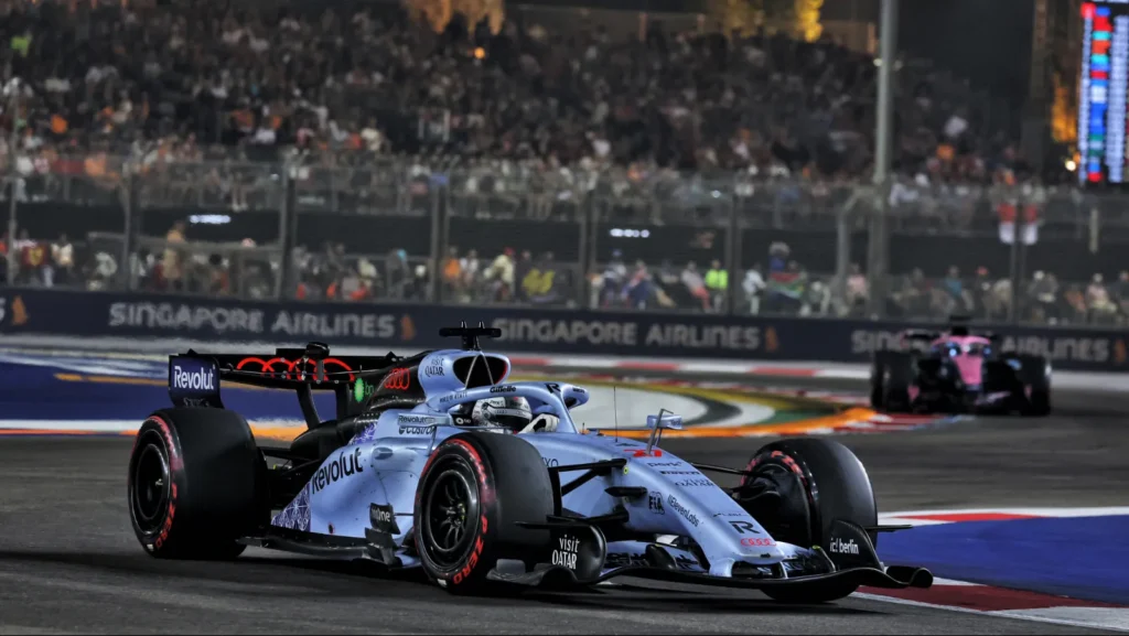 Hulkenberg drove a stellar race into the points for Audi