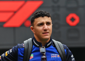 Isack Hadjar has been summoned to the stewards