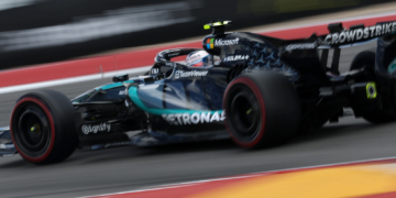 Kimi Antonelli took pole position in Austin