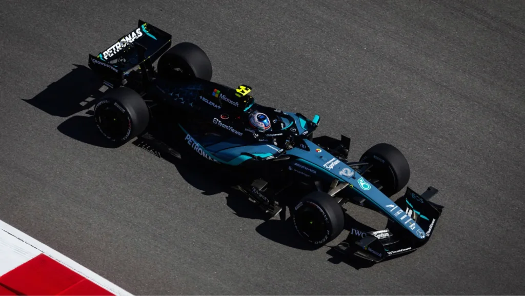 Mercedes are running the Sepang upgrades on both cars at Austin
