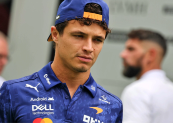 Lando Norris (GBR) McLaren F1 Team. 10.10.2026. Formula 1 World Championship, Rd 17, Singapore Grand Prix, Marina Bay Street Circuit, Singapore, Sprint and Qualifying.