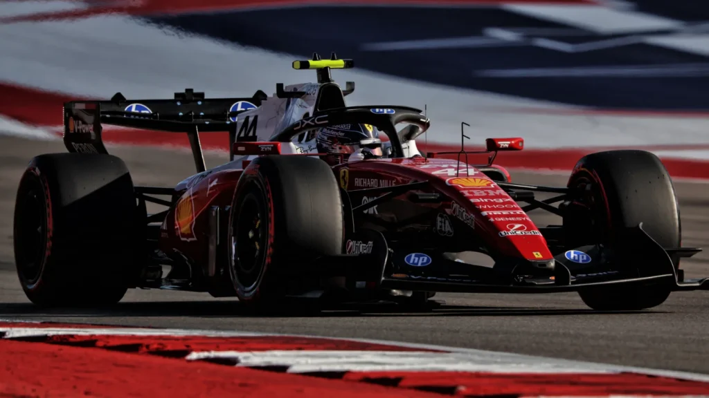 Lewis Hamilton was sixth in qualifying for the US GP