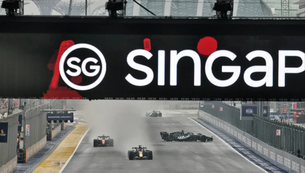 Whether modern day F1 operate in the wet is debatable