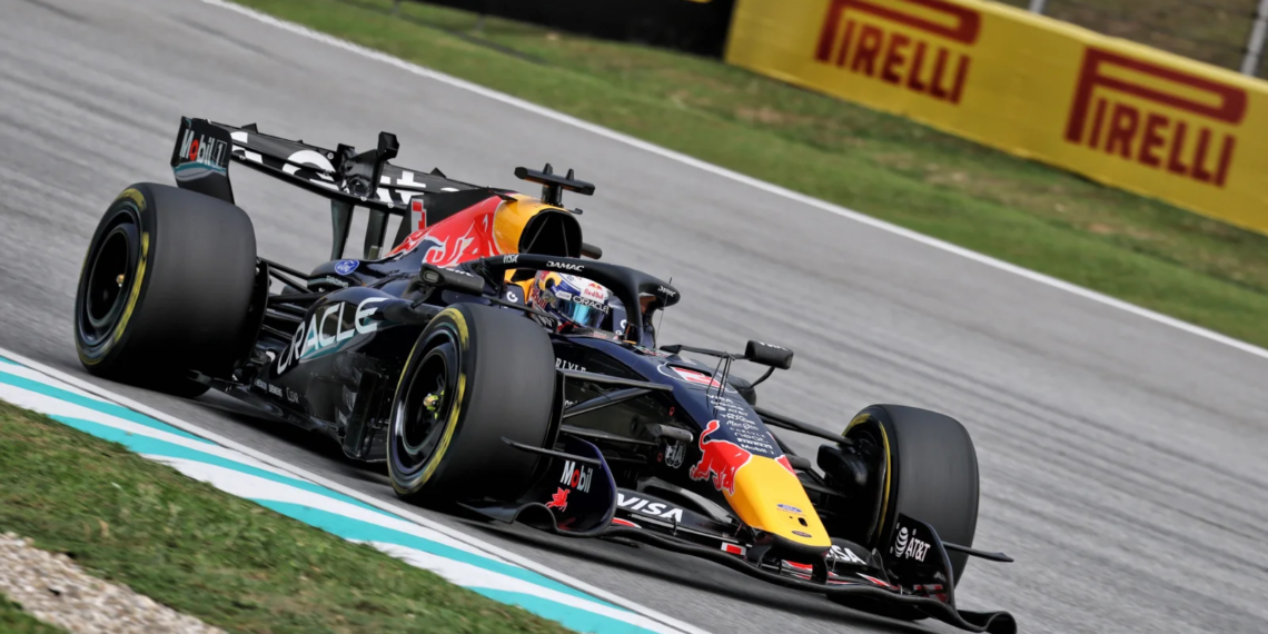 Max Verstappen and Charles Leclerc set early Bahrain benchmarks in Sepang