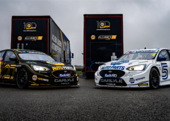 GALLERY: NAPA Racing UK reveal celebratory liveries for BTCC Brands Hatch