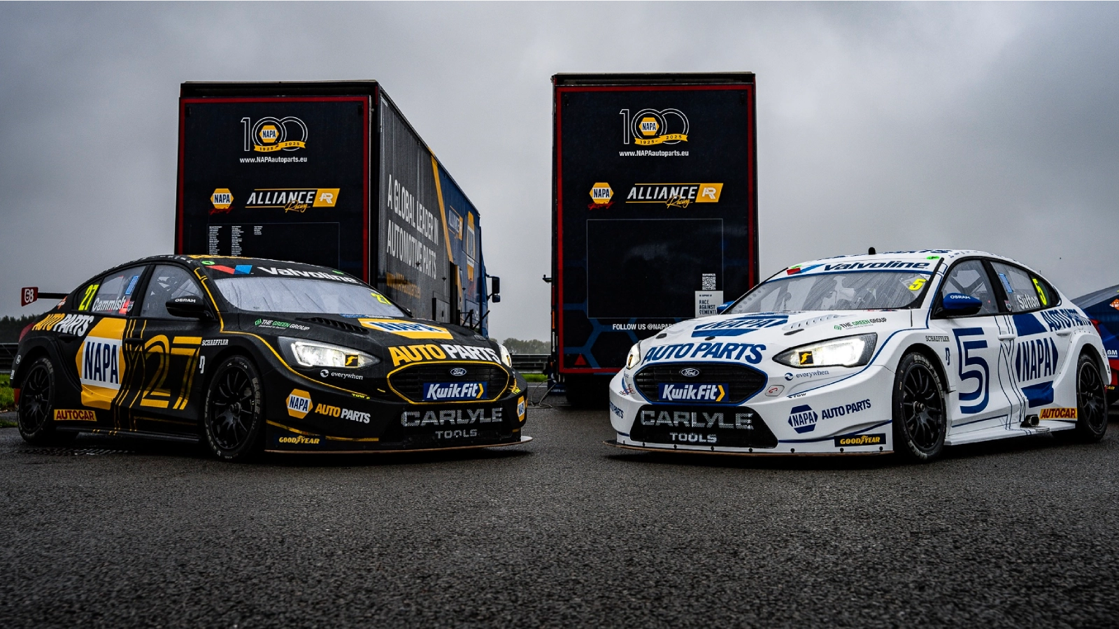 GALLERY: NAPA Racing UK reveal celebratory liveries for BTCC Brands Hatch
