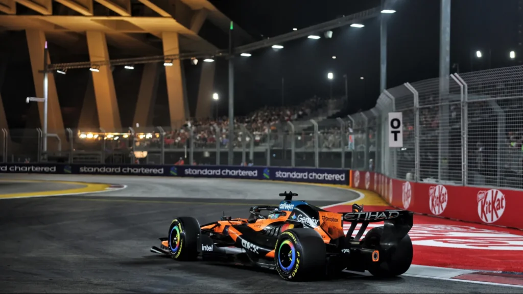 Oscar Piastri made the best of bad circumstances to finish in P5