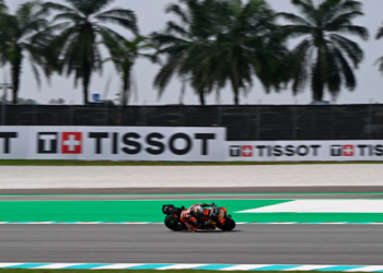 Pedro Acosta claims victory in dramatic Malaysian MotoGP sprint