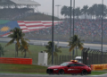 The race start at Sepang has been delayed