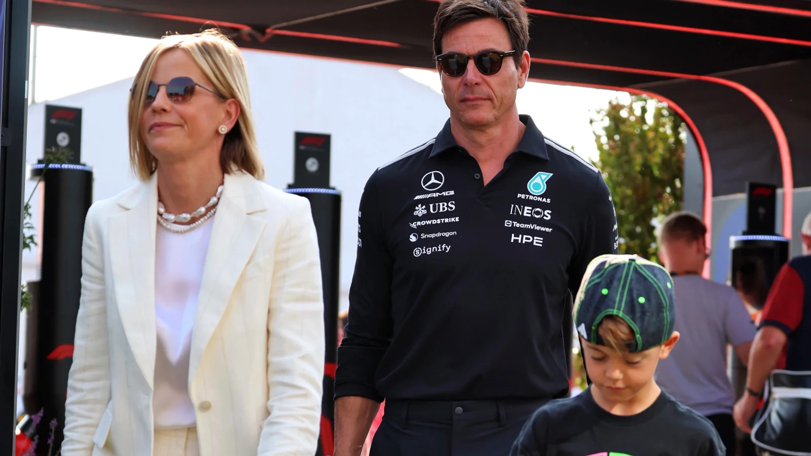 Toto Wolff’s son Jack unharmed after dramatic karting crash in Italy