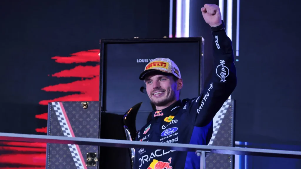 Verstappen took his first win at Singapore