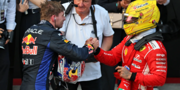Hamilton was looking forward to fighting Verstappen in the wet at Sepang