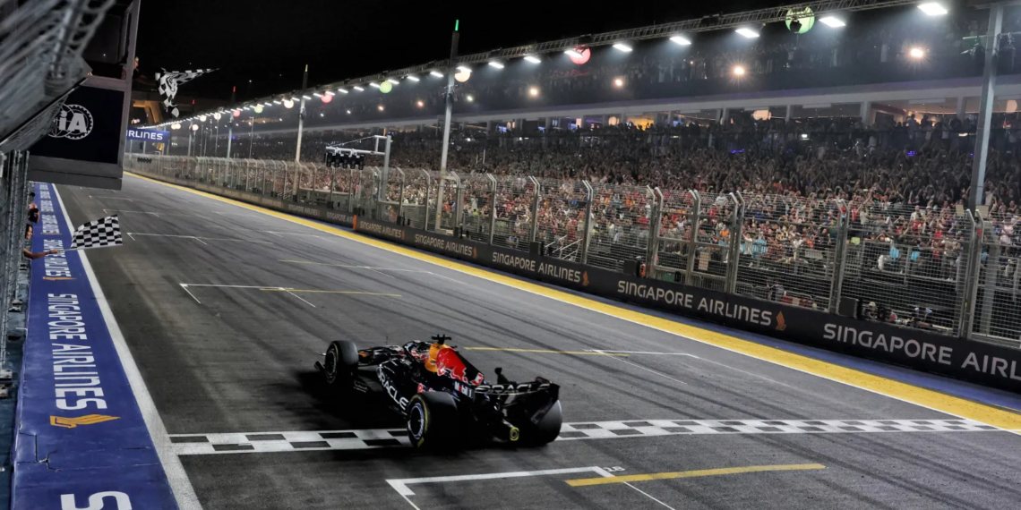 Verstappen won his first-ever Singapore GP