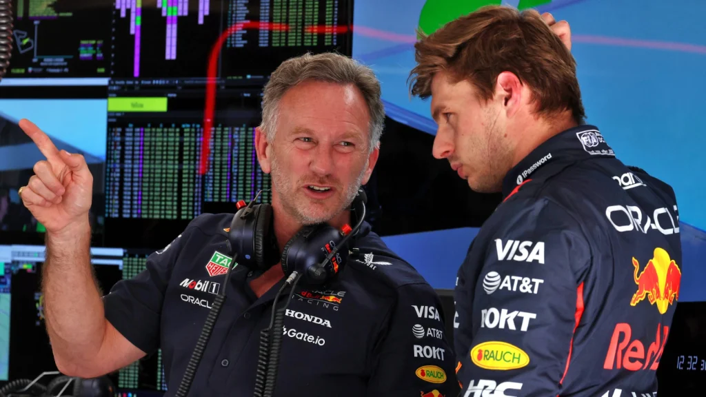 Formula 1 Helmut Marko former Red Bull Team Principal Max Verstappen