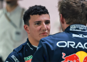 Isack Hadjar F1 Singapore Grand Prix Sprint qualifying
