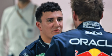 Isack Hadjar F1 Singapore Grand Prix Sprint qualifying
