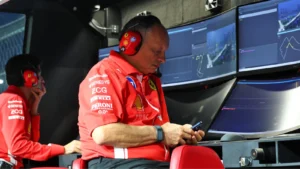 Fred Vasseur issues ‘don’t blame Ferrari’ plea after Lewis Hamilton pit error