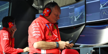 Fred Vasseur issues ‘don’t blame Ferrari’ plea after Lewis Hamilton pit error