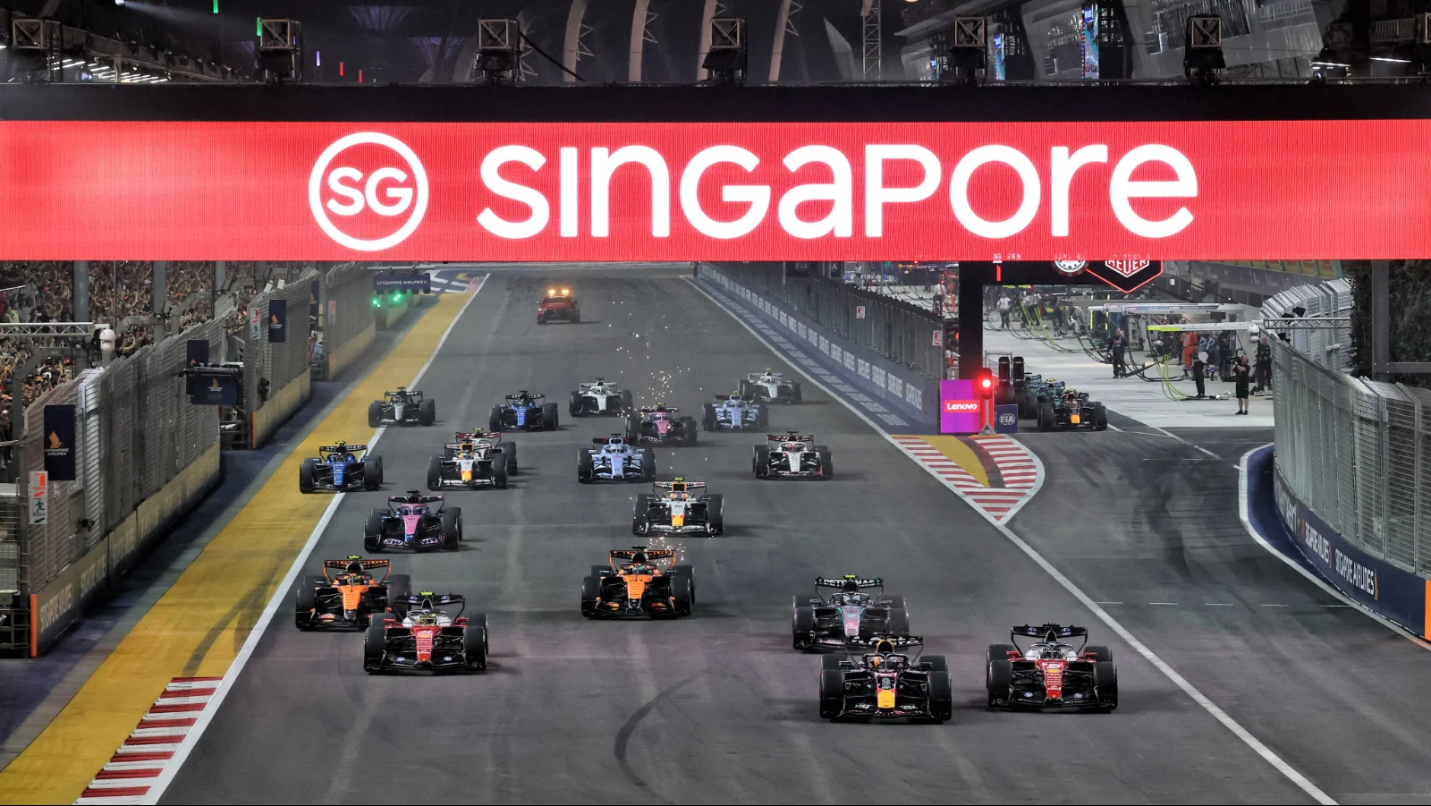 F1 Singapore GP 2026 results