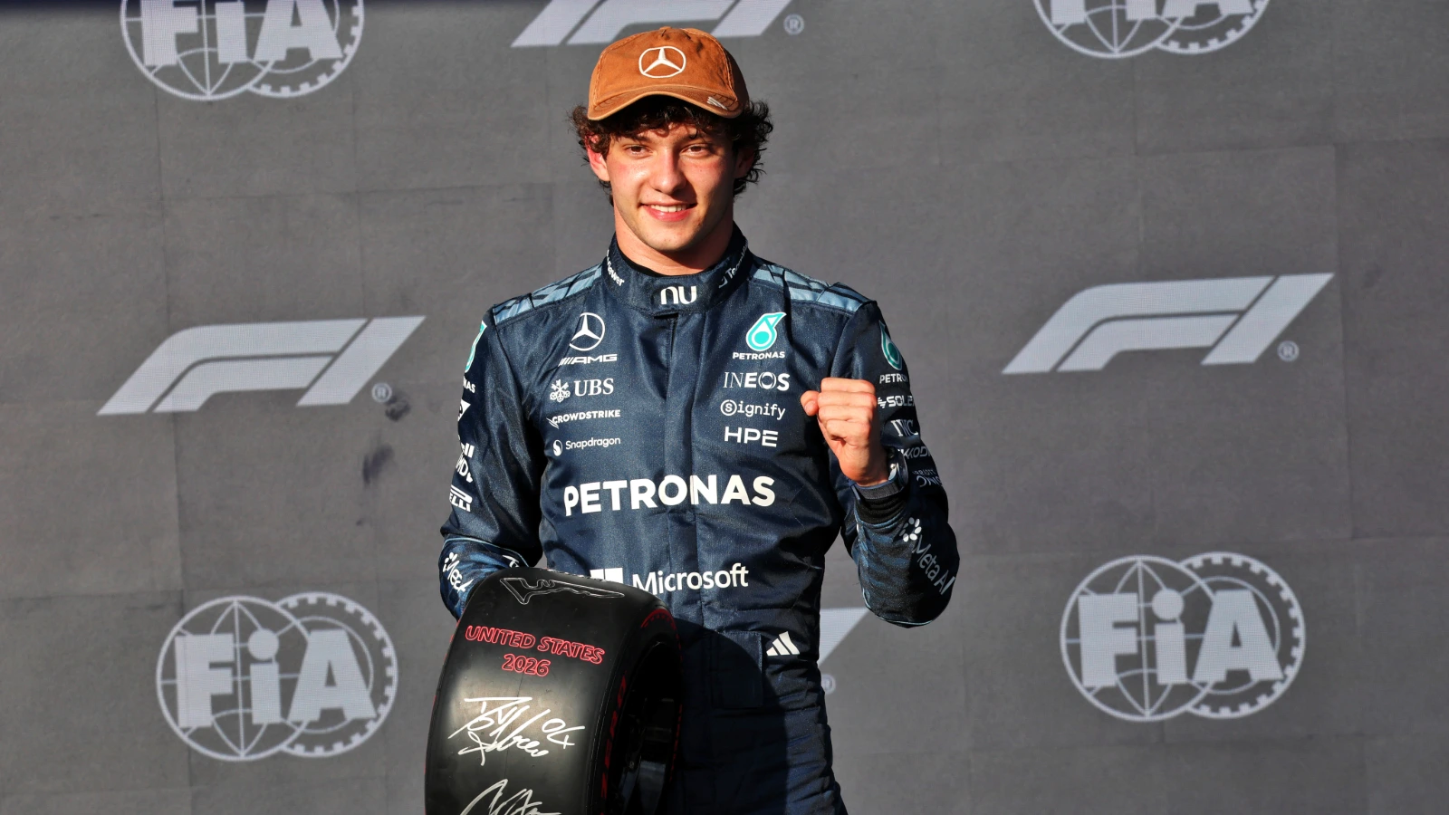 Kimi Antonelli US GP Formula 1 surprise pole position