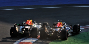 Verstappen Lawson Formula 1 Mexico City incident