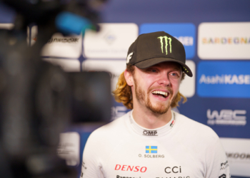 Oliver Solberg; “I tried my very best to the very end”